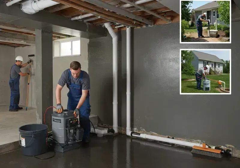 Basement Waterproofing and Flood Prevention process in South Gate, CA